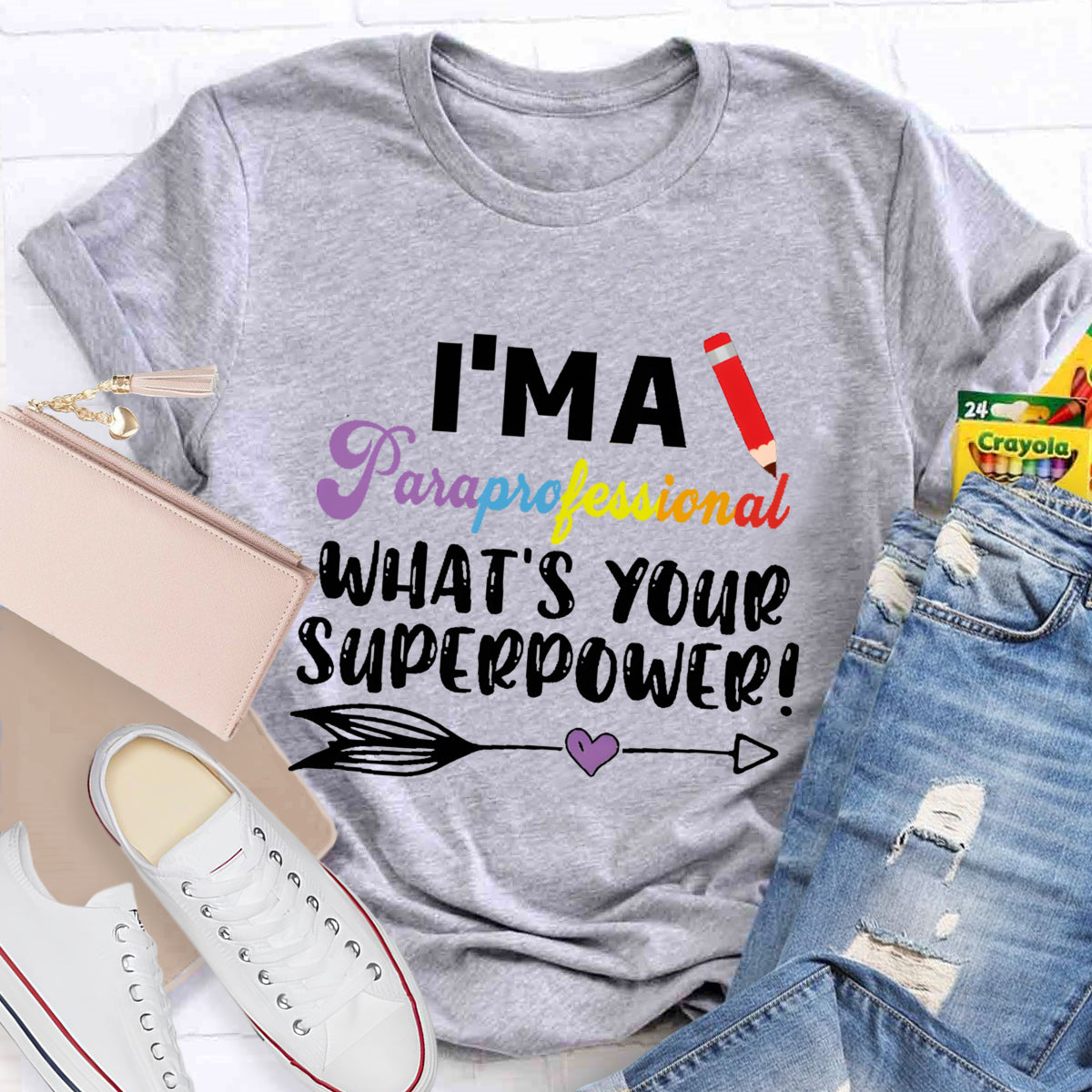 What's Your Superpower Teacher T-Shirt