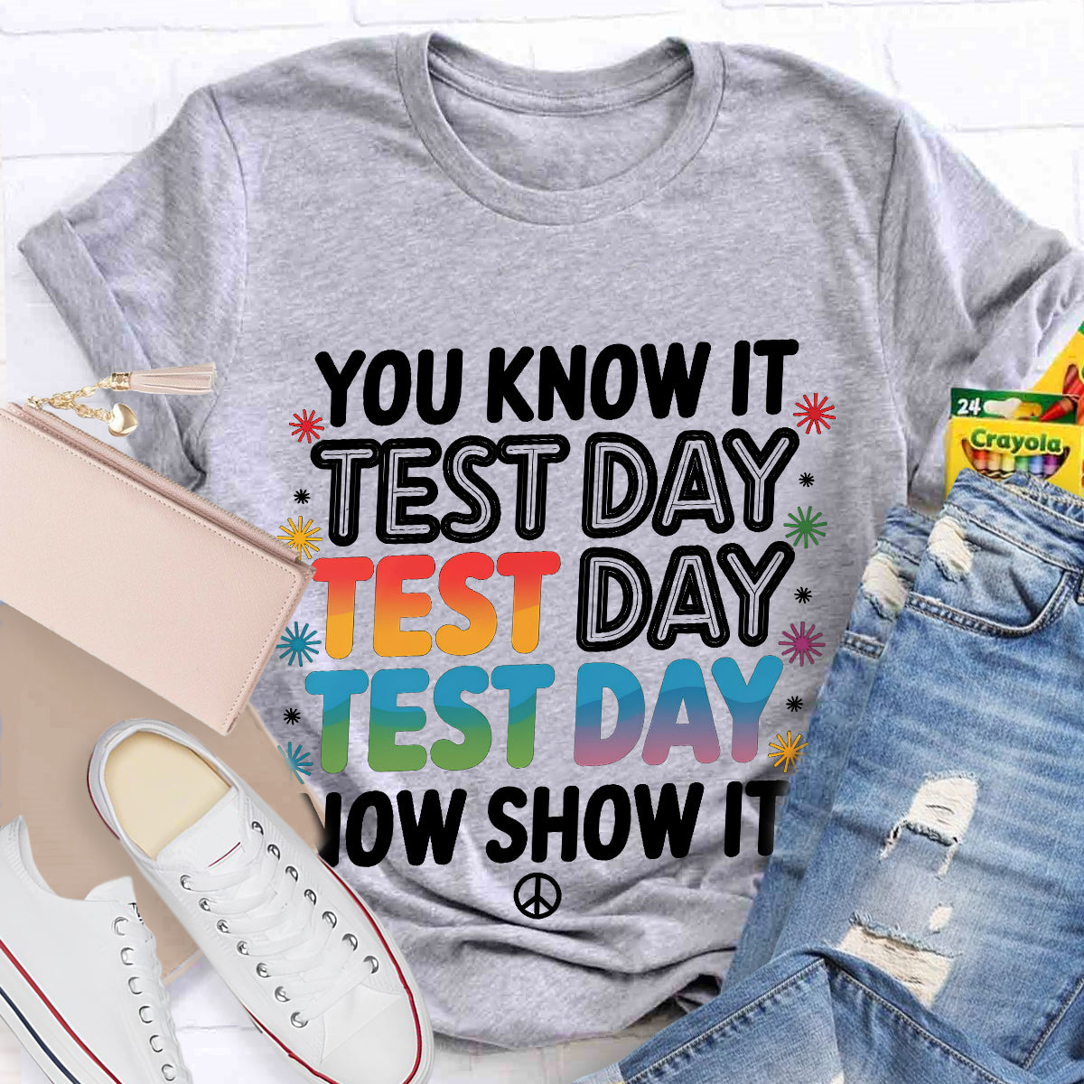 You Know It Text Day Teacher T-Shirt
