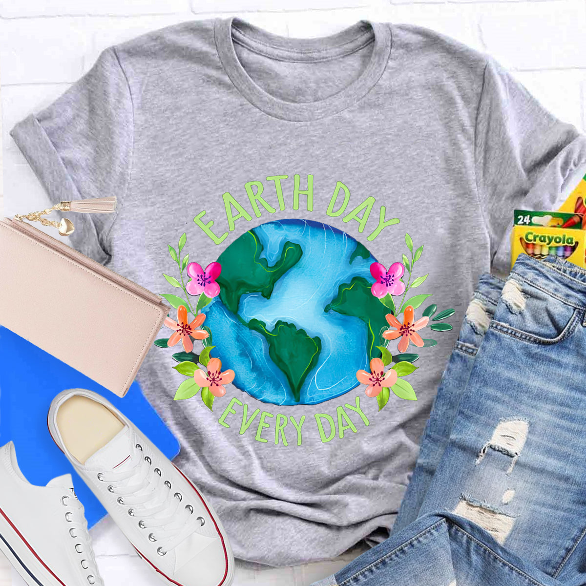 Earth Day Every Day Environmental T-Shirt