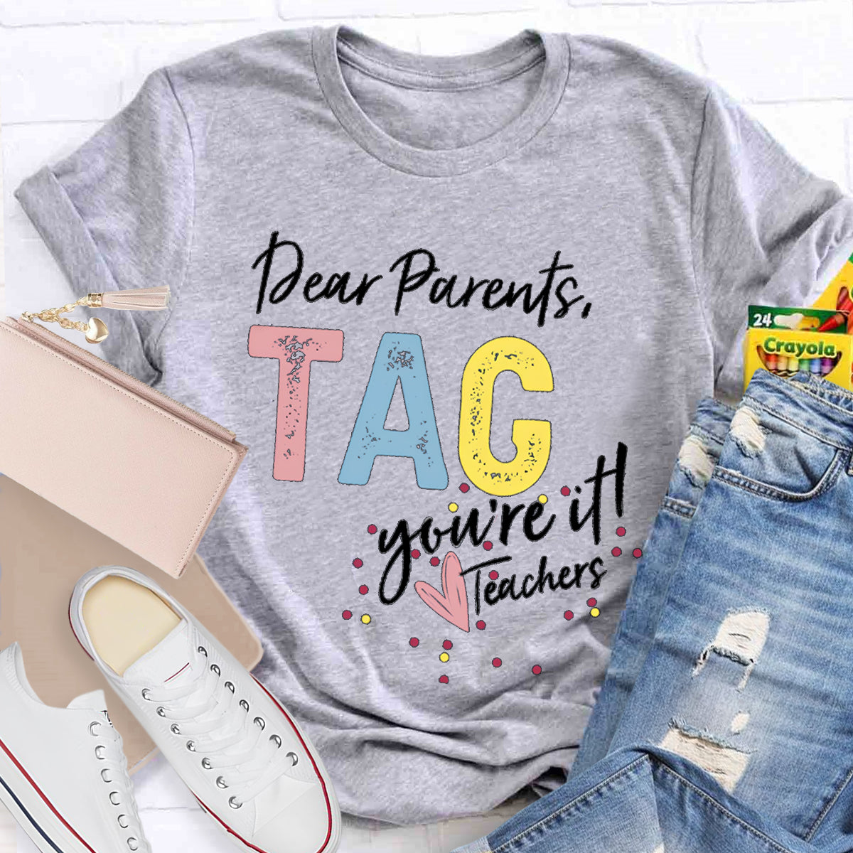 Dear Parents Tag T-Shirt