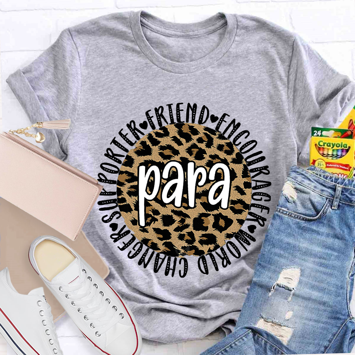 Para Teacher Encourager Friend T-shirt
