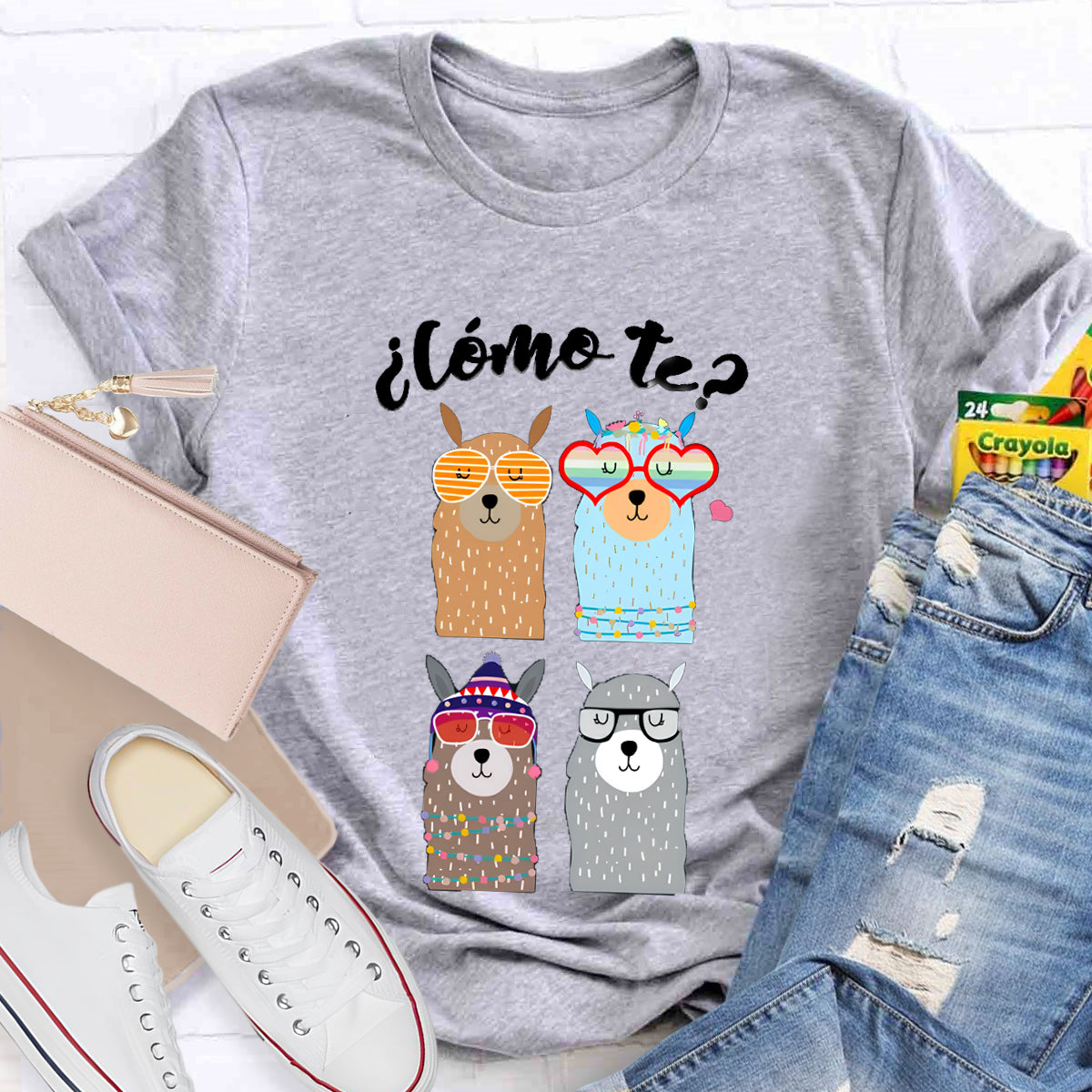 ¿Cómo Te Spanish Teacher T-Shirt