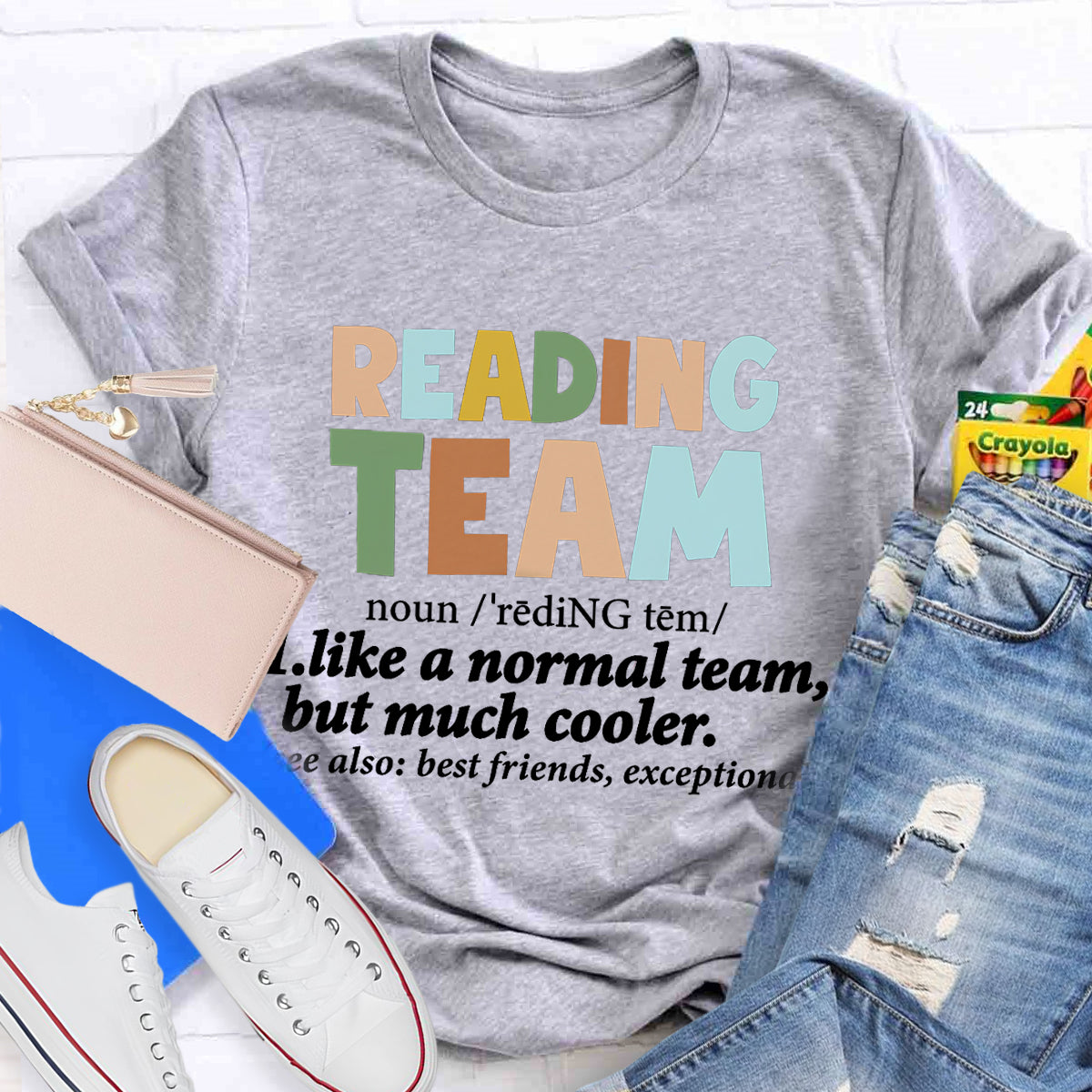 Reading Team Like A Normal Team But Cooler T-Shirt