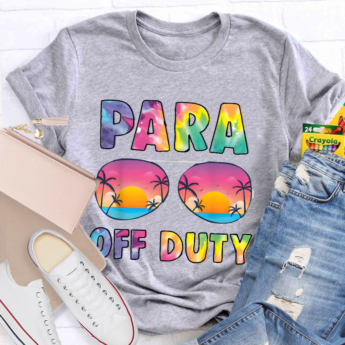 Para Off Duty Teacher T-Shirt