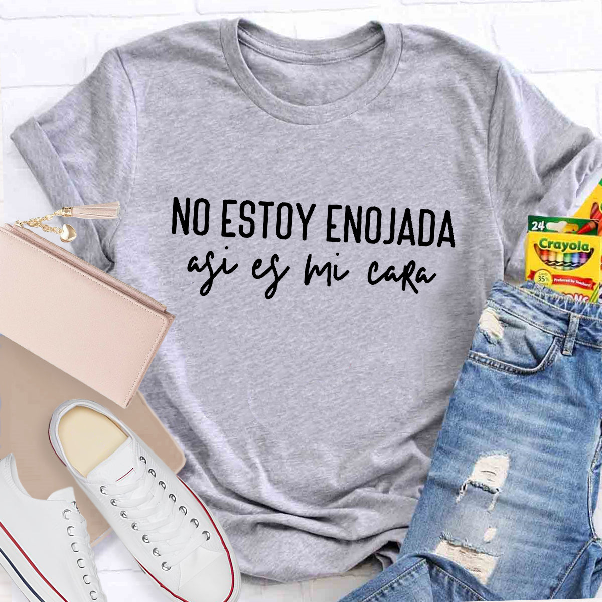 No Estoy Enojada Spanish Teacher T-Shirt