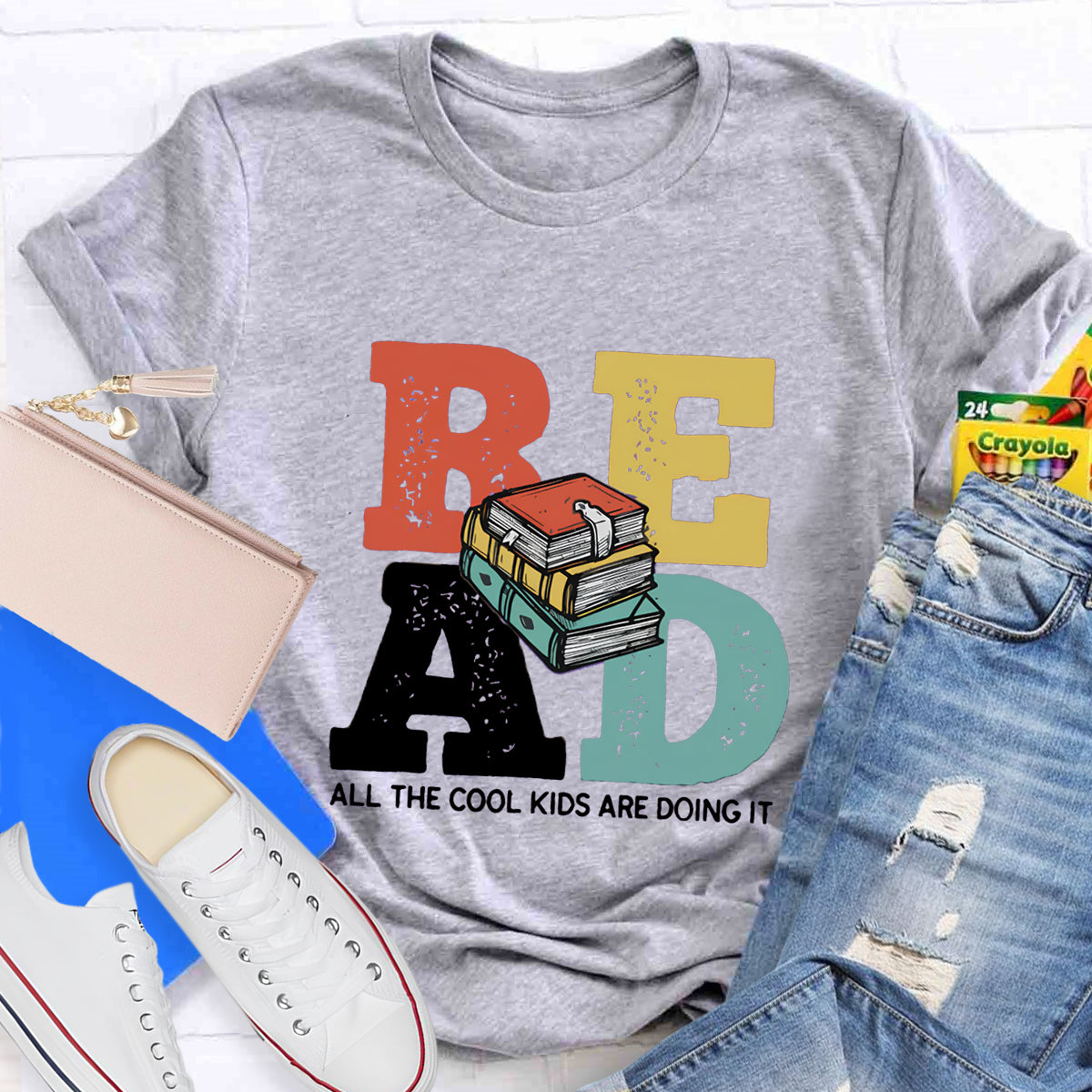 Read All The Cool Kids Are Doing It T-Shirt