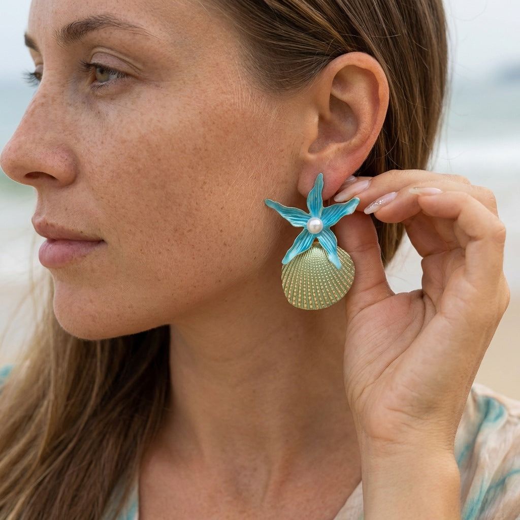 Hello Summer Beach Earrings