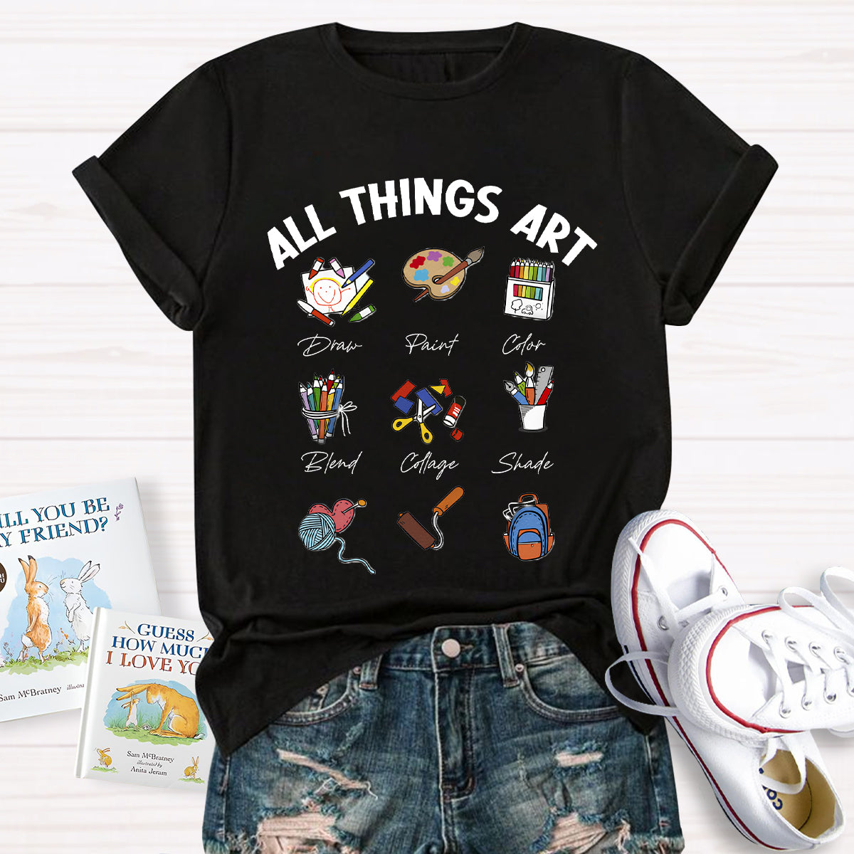 All Things Art Teacher T-Shirt