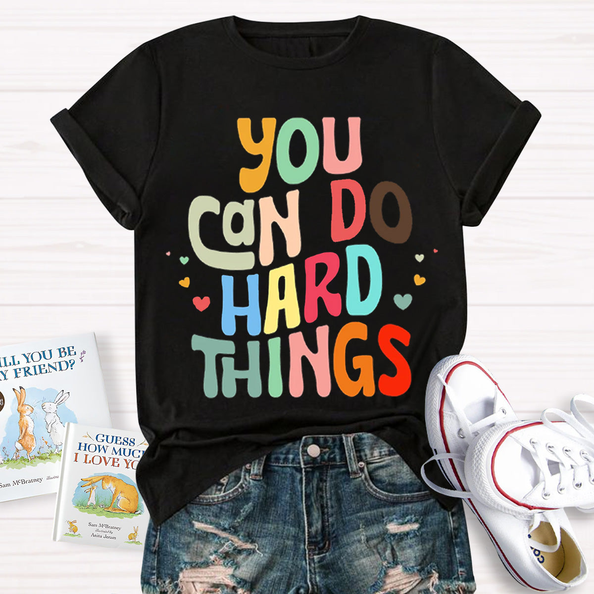 You Can Do Hard Things Teacher T-Shirt