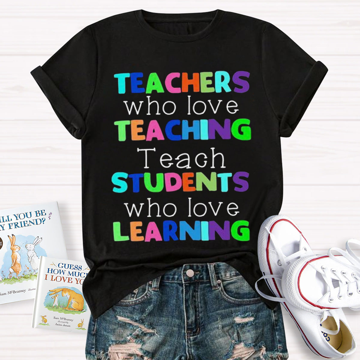 Who Love Teaching English Teacher T-Shirt