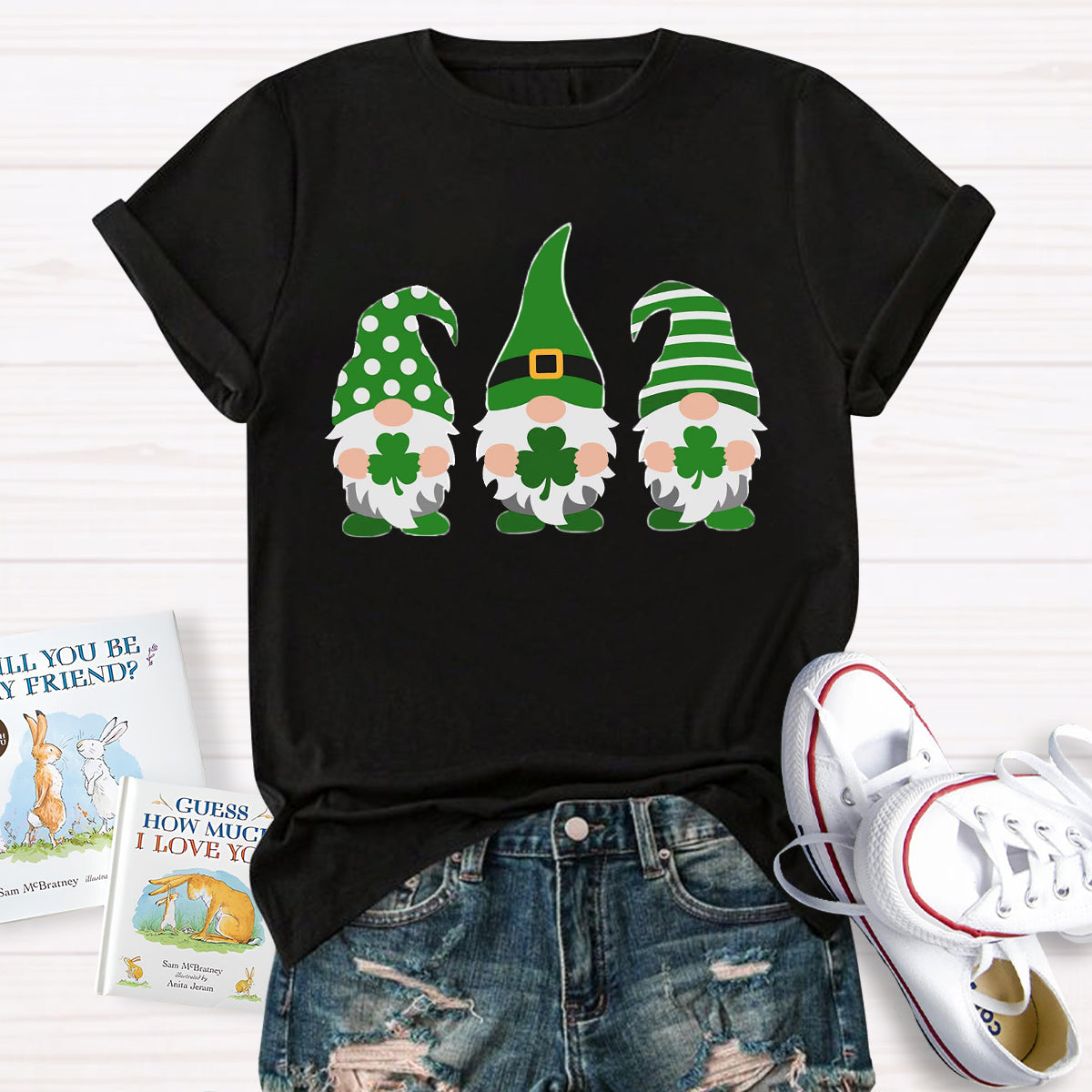 St Patricks' Day Gnome T-Shirt