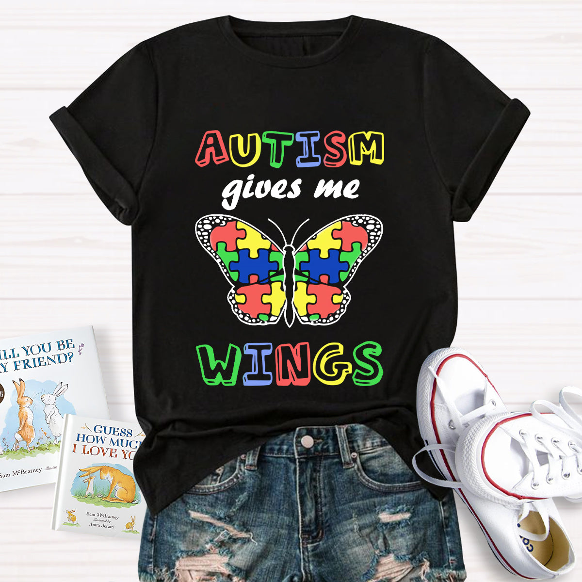 Autism Gives Me Wings T-Shirt