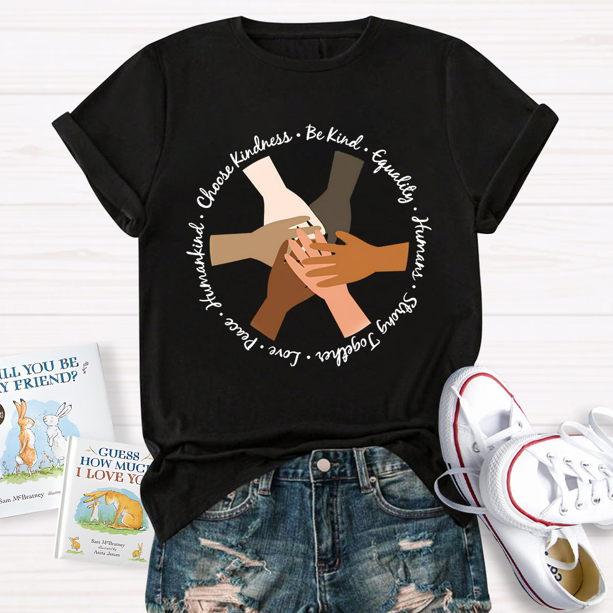 Be Kind Choose Kindness Teacher T-Shirt