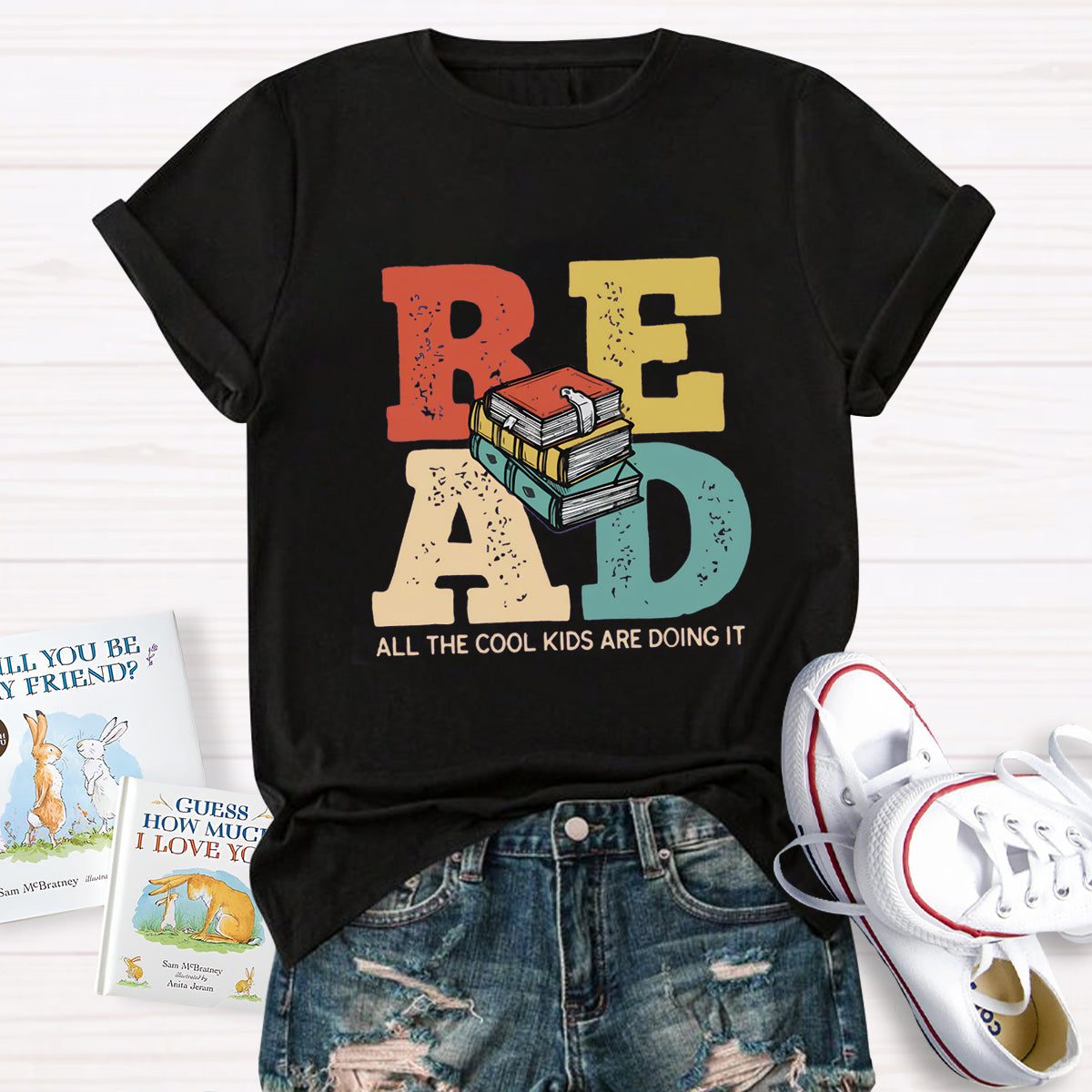 Read All The Cool Kids Are Doing It T-Shirt