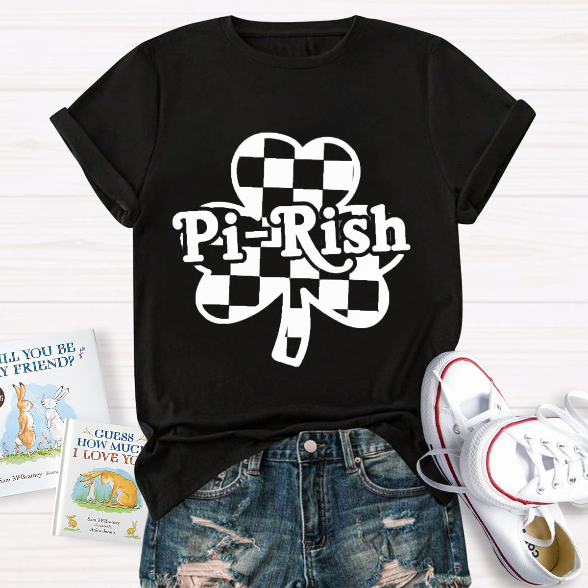 Pi-rish St. Patricks Day Math Teacher T-Shirt