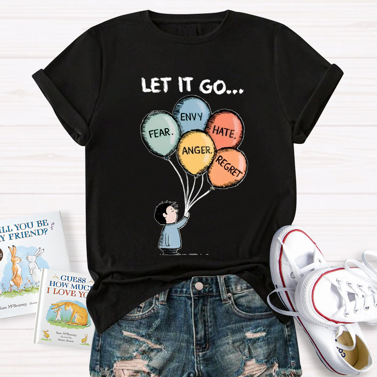 Let It Go Hate Angry T-Shirt
