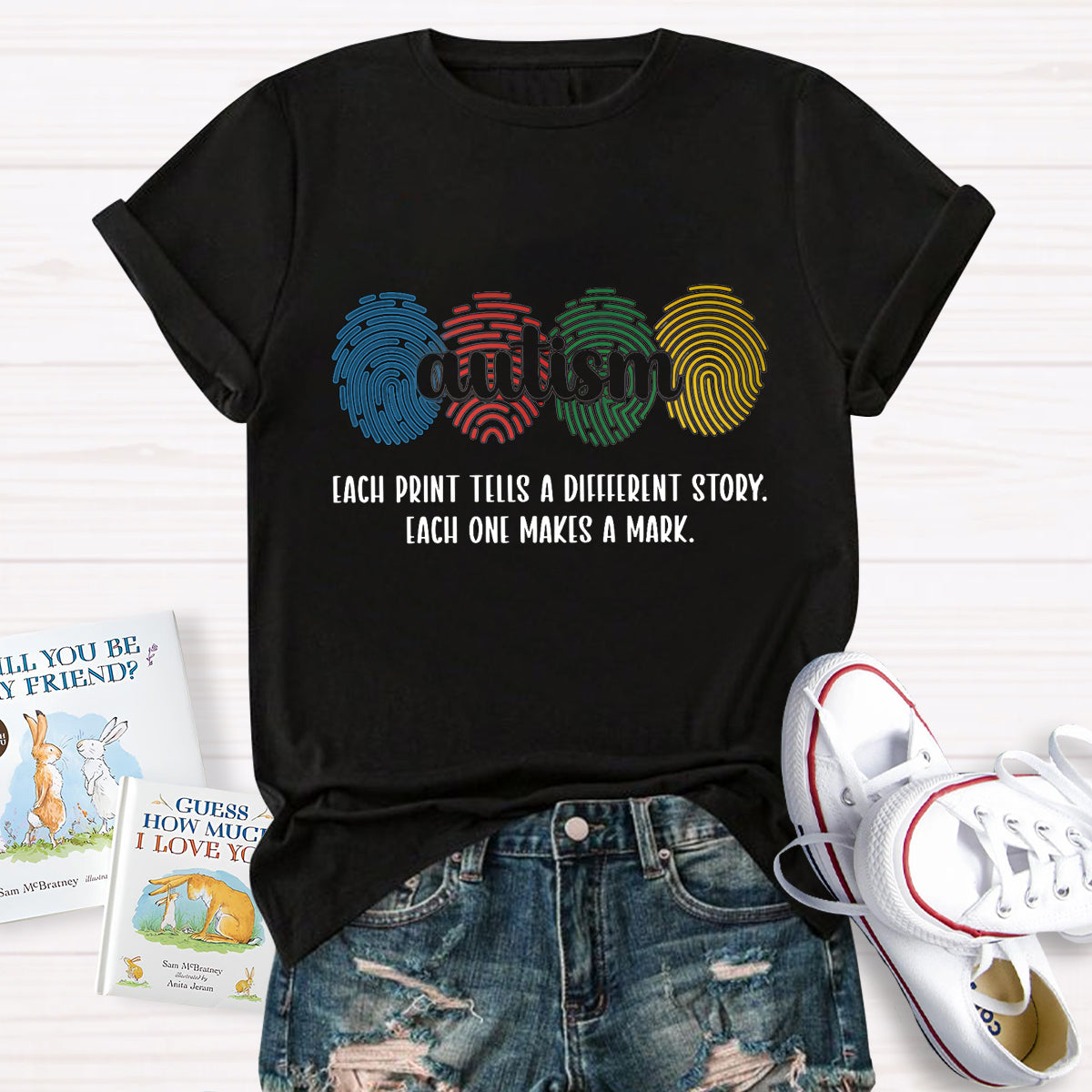 Each Print Tells A Different Story Each One Makes A Mark T-Shirt