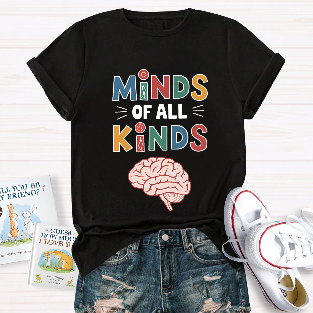 Minds Of All Kinds Teacher T-Shirt