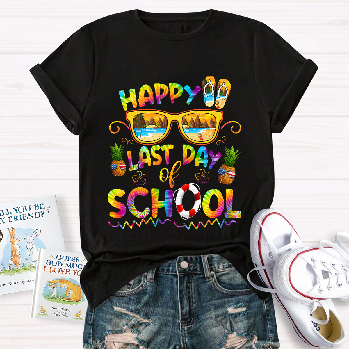 Happy Last Day Of School Holiday Summer T-Shirt