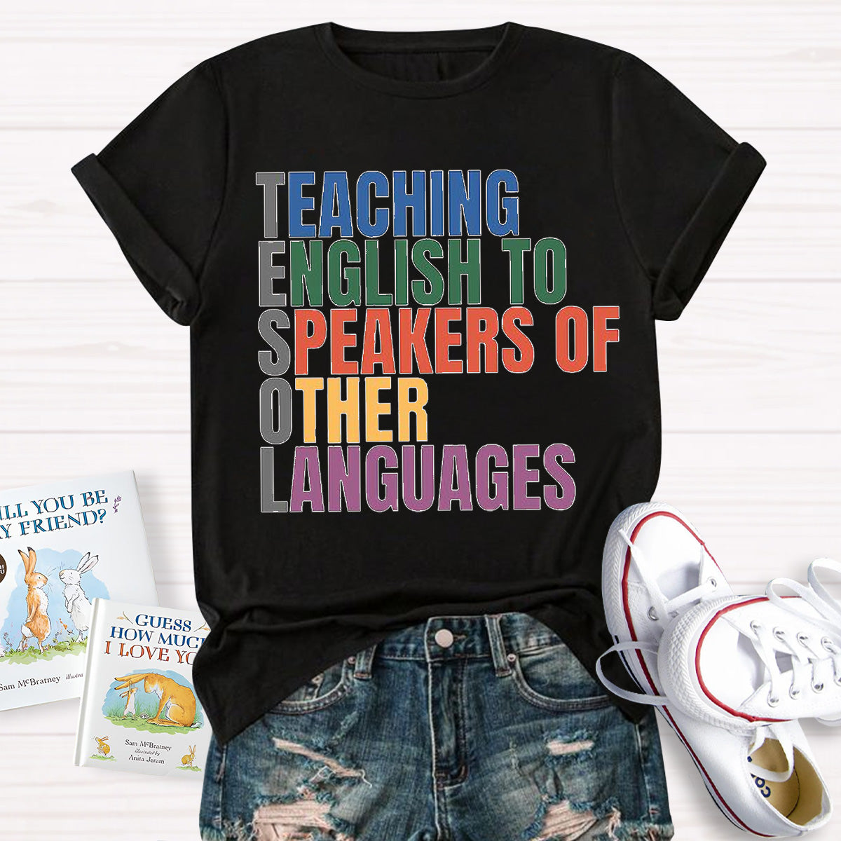 Teaching English to Speakers of Other Languages Teacher T-Shirt