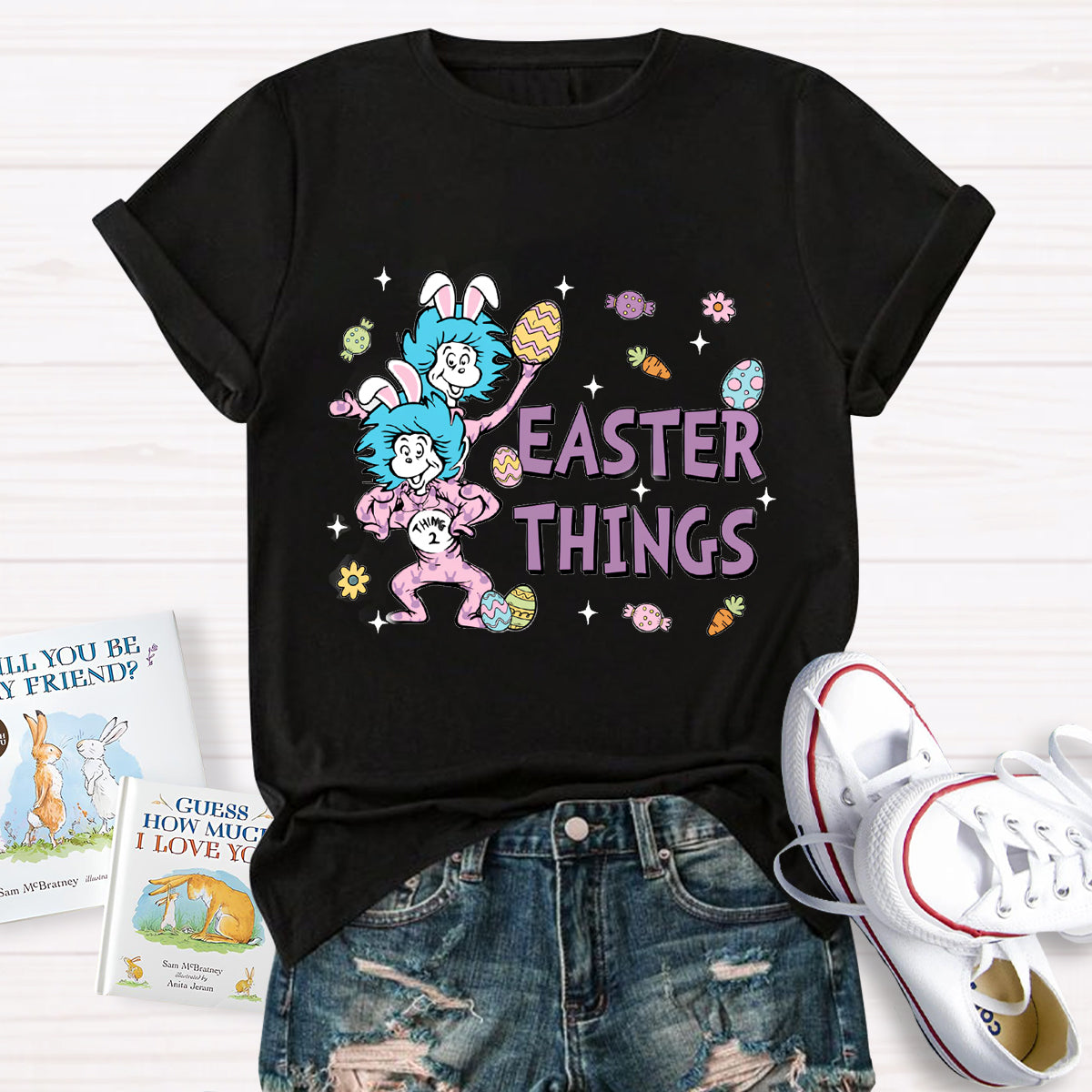 Easter Things Teacher T-Shirt