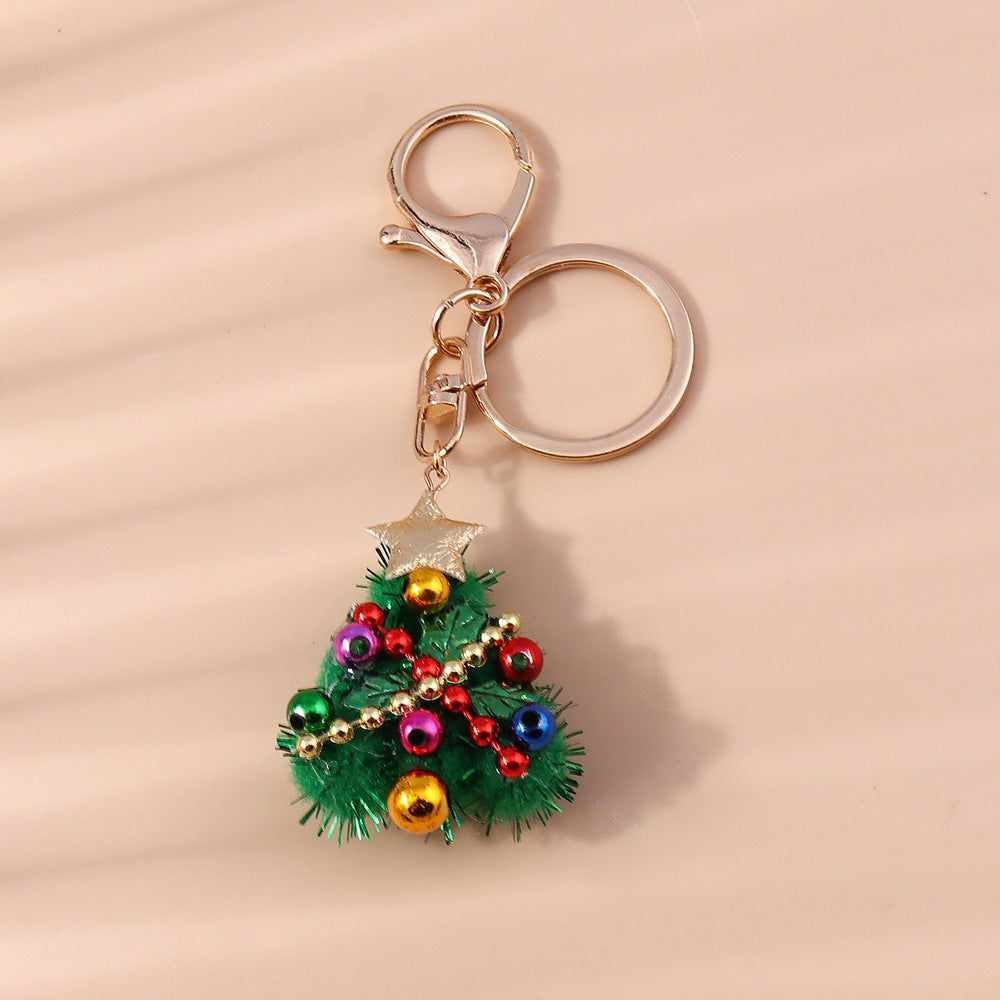 Plush Keychain Christmas Shoulder Bag Accessories