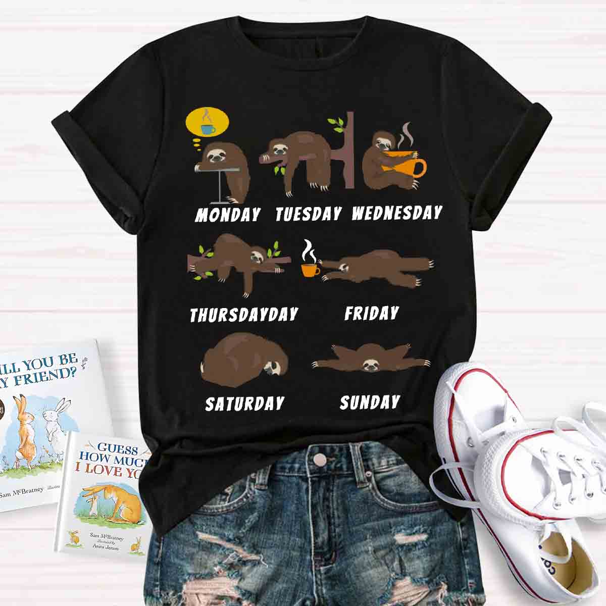 Weekly Lazy Mode T-shirt