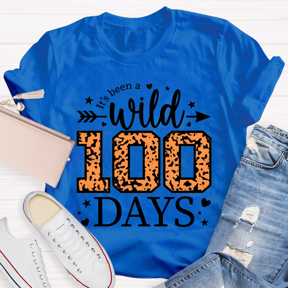 It'S Been A Wild 100 Days T-Shirt