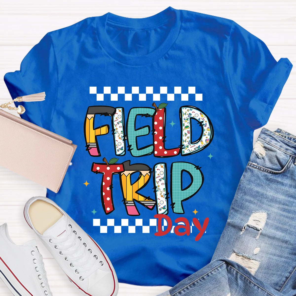Field Trip Day Teacher T-Shirt