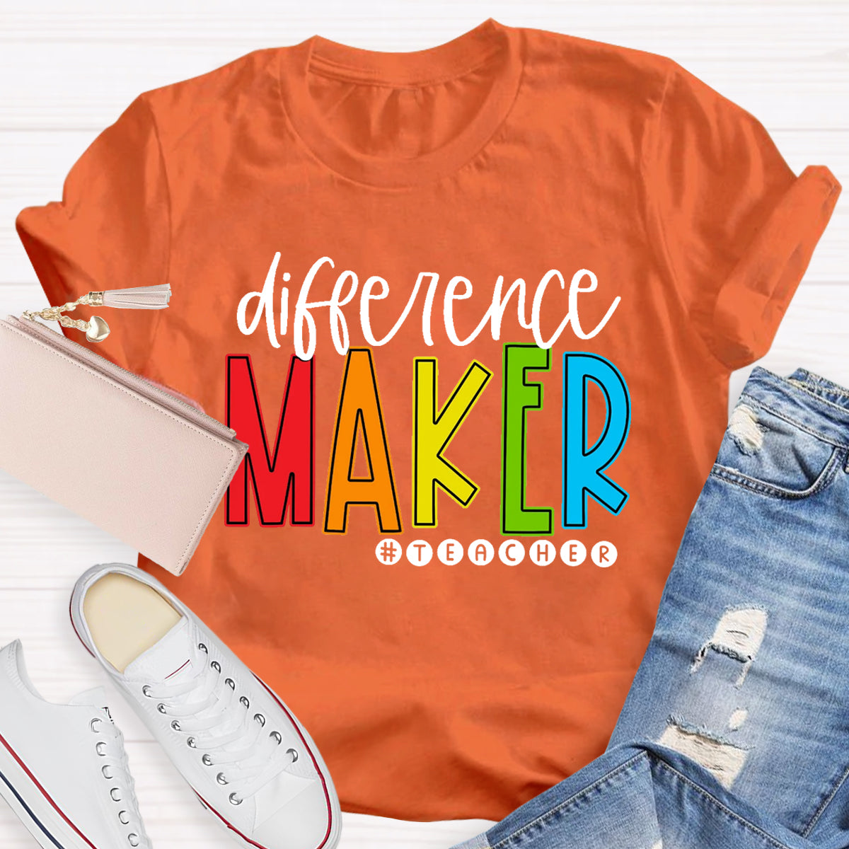 Difference Maker Teacher T-Shirt
