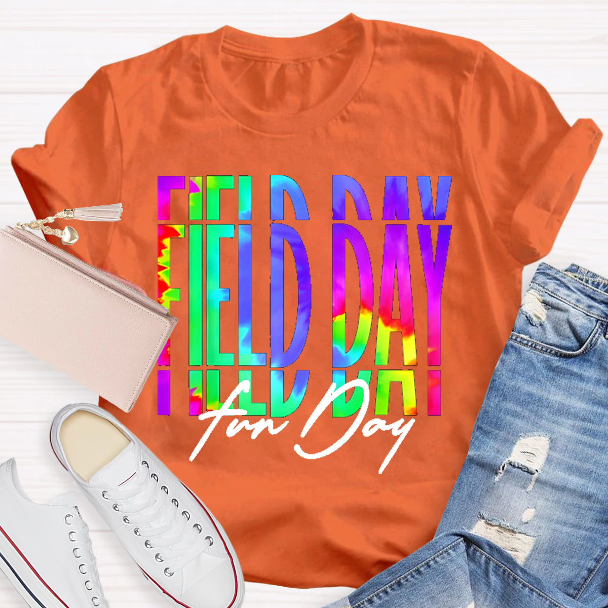 Field Day Fun Day Teacher T-Shirt