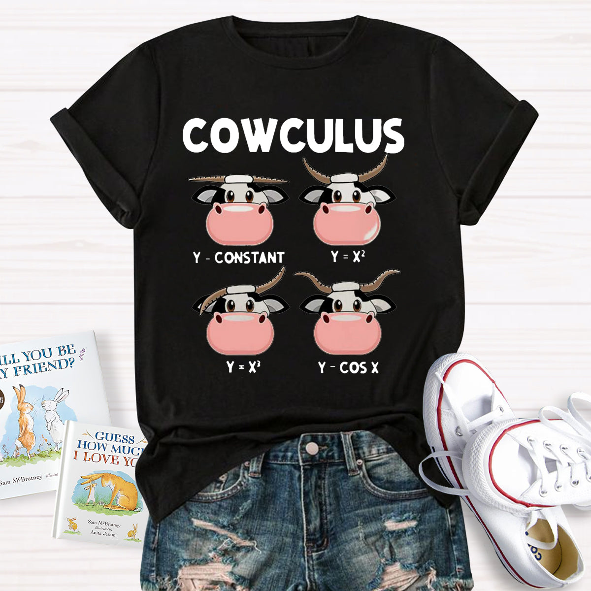 Cowculus Math Teacher T-Shirt