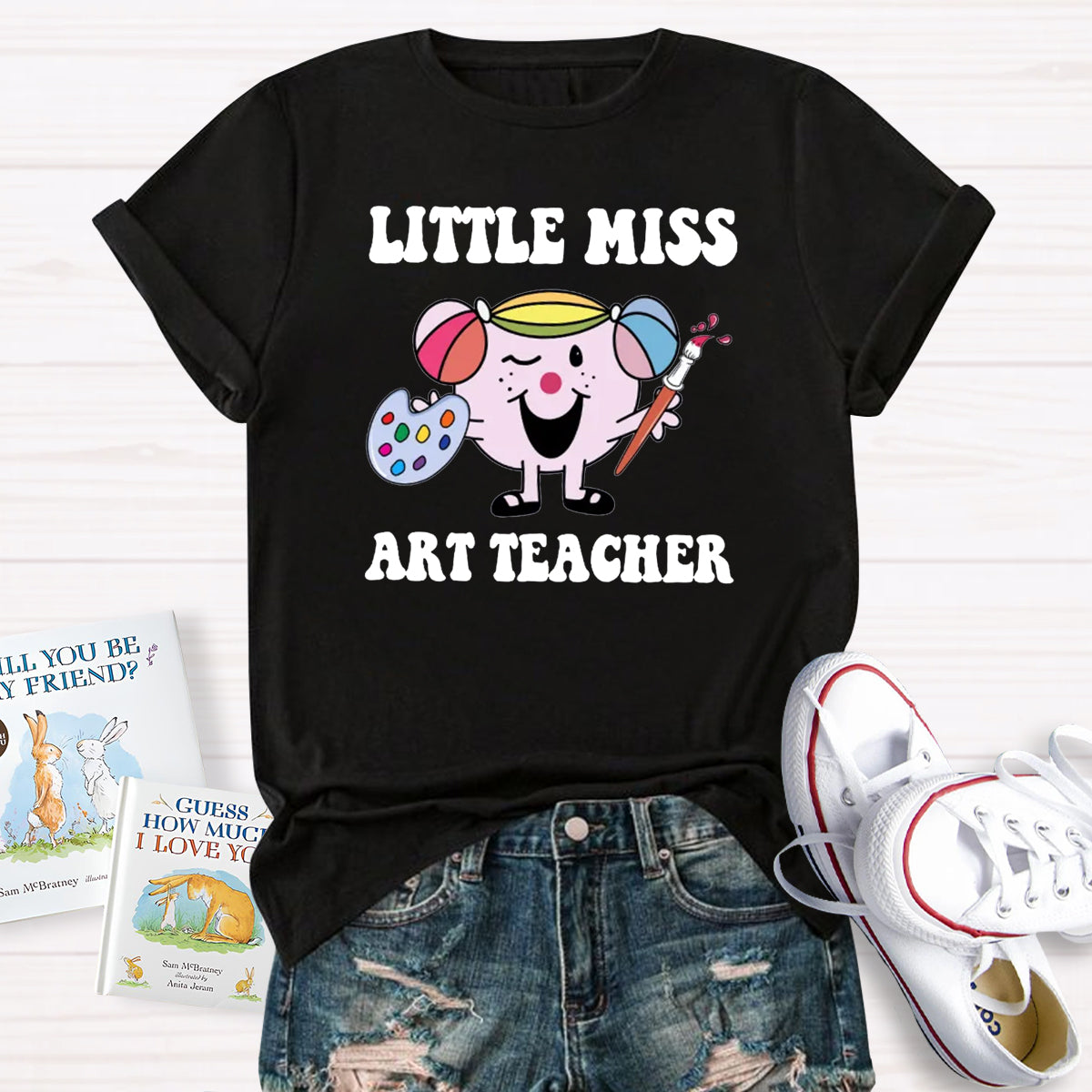 Little Miss Art Teacher T-Shirt