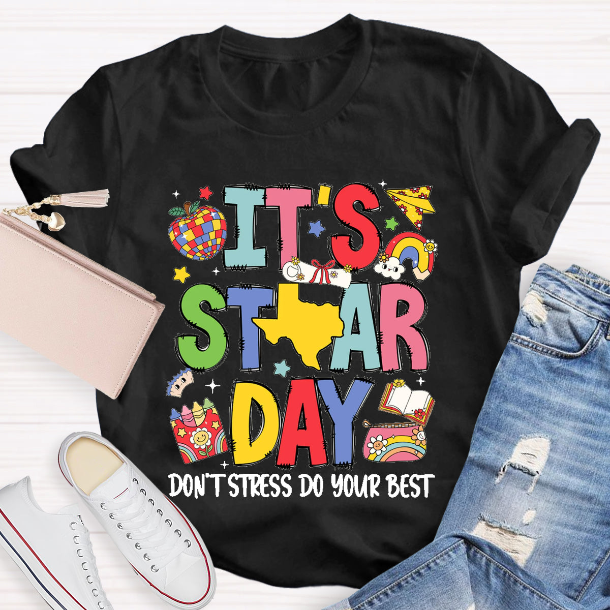 It's Star Day Don't Stress Be Your Best Teacher T-Shirt