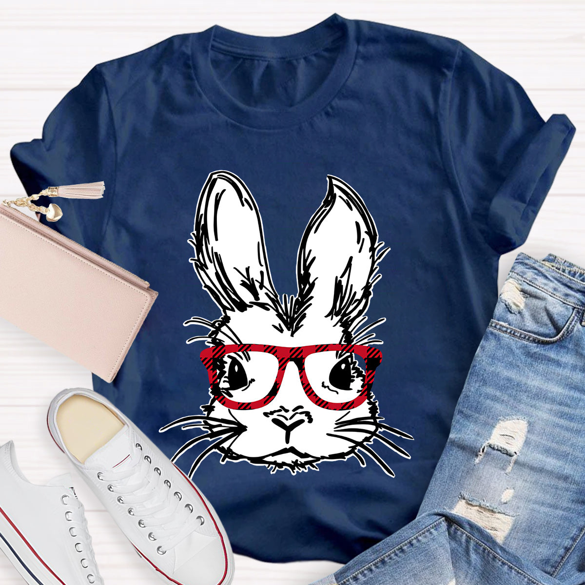 Glasses Bunny T-Shirt