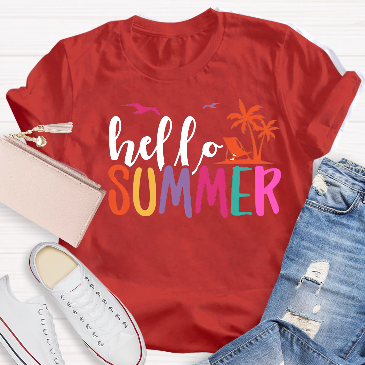 Hello Summer Teacher T-Shirt