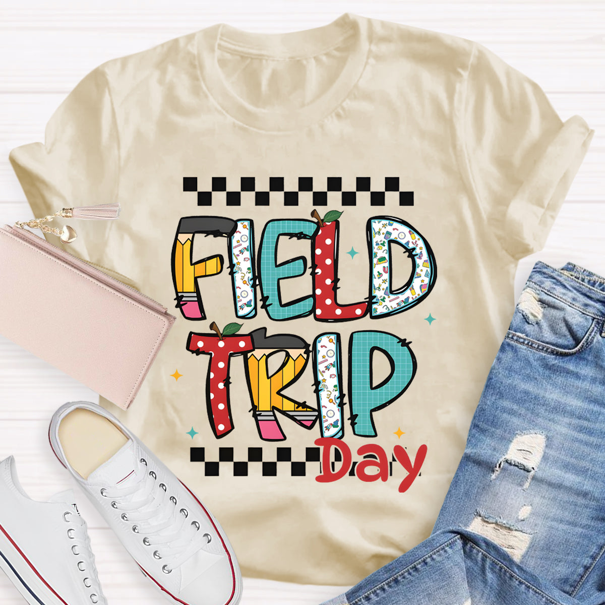 Field Trip Day Teacher T-Shirt