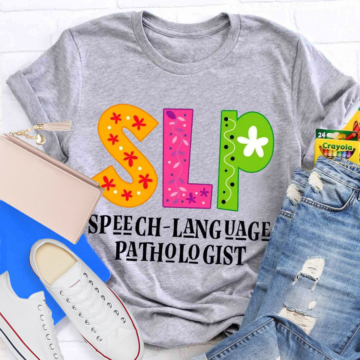 SLP Speech Language Pathologist Teacher T-Shirt