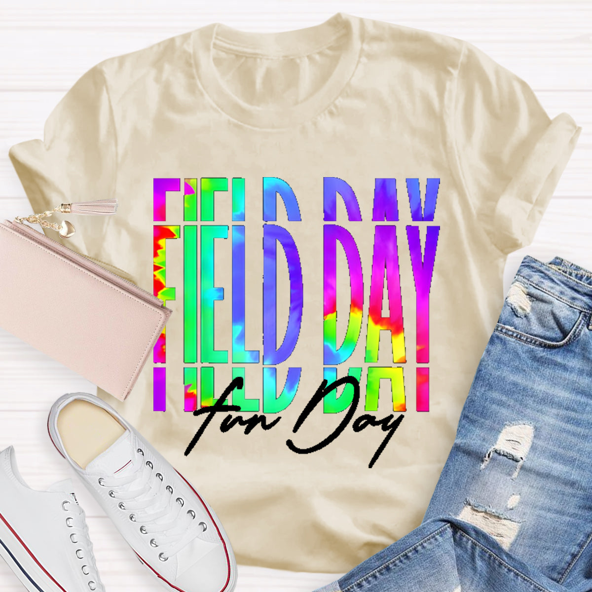 Field Day Fun Day Teacher T-Shirt