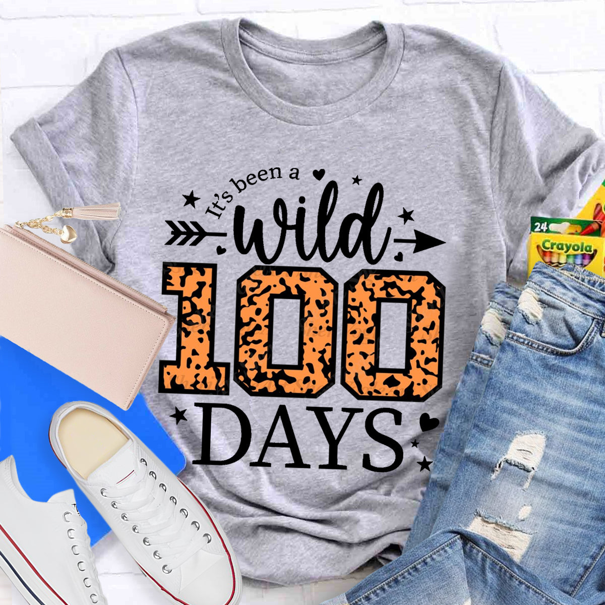 It'S Been A Wild 100 Days T-Shirt