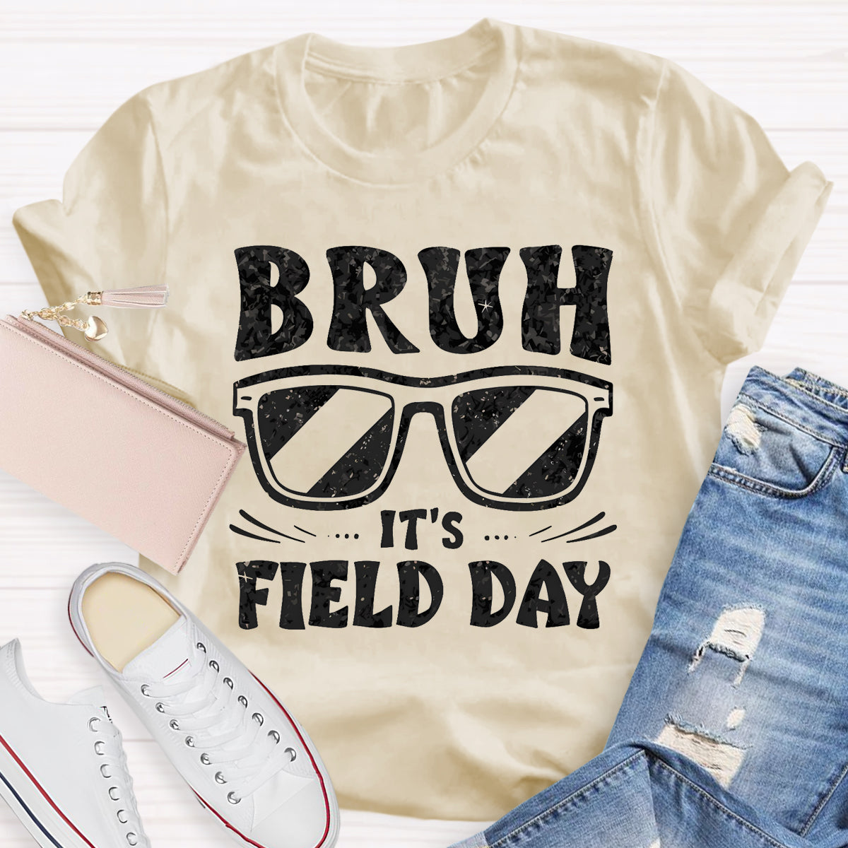 Bruh It's Field Day Teacher T-Shirt