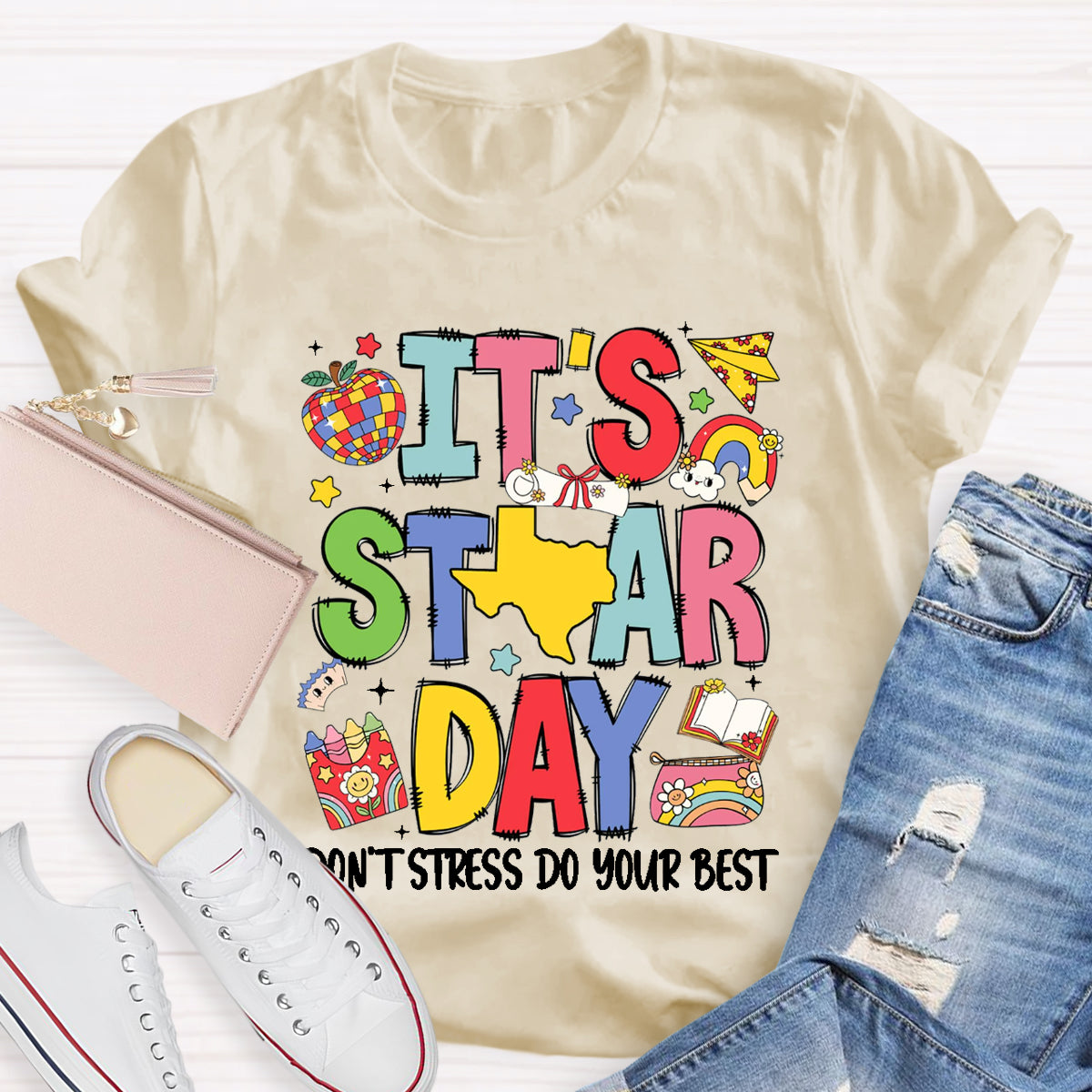 It's Star Day Don't Stress Be Your Best Teacher T-Shirt