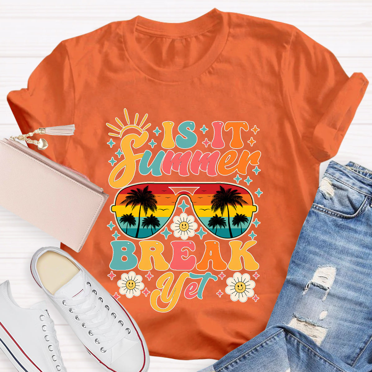 Is It Summer Break Yet Teacher T-Shirt