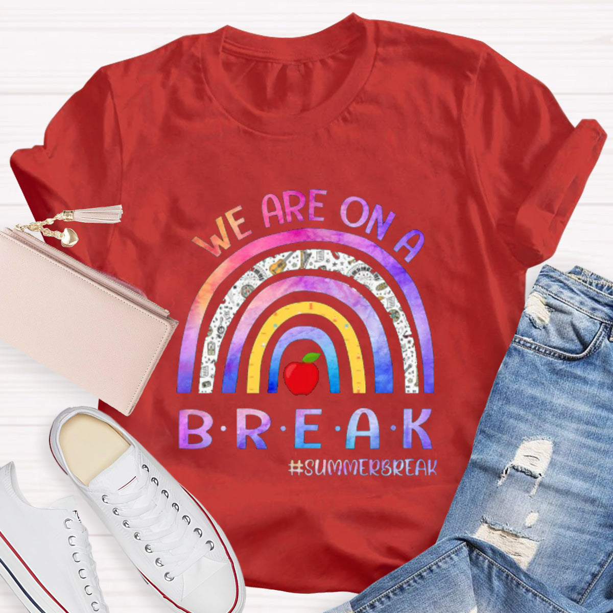 We Are On A Break Teacher T-Shirt