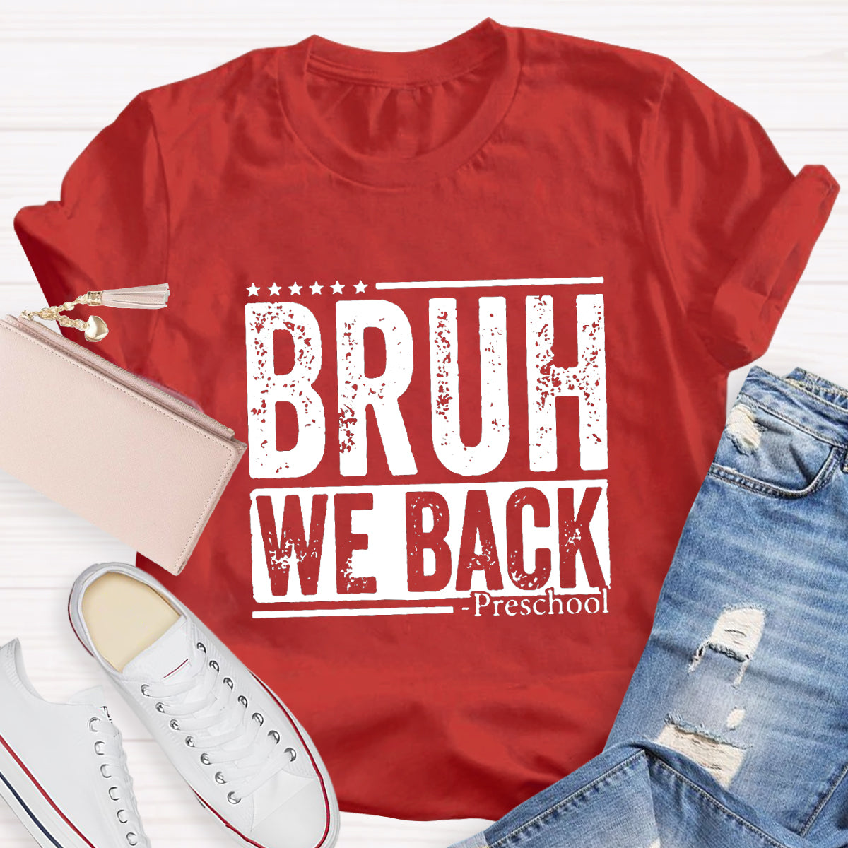 Personalized Grade Bruh We Back Back To School T-shirt