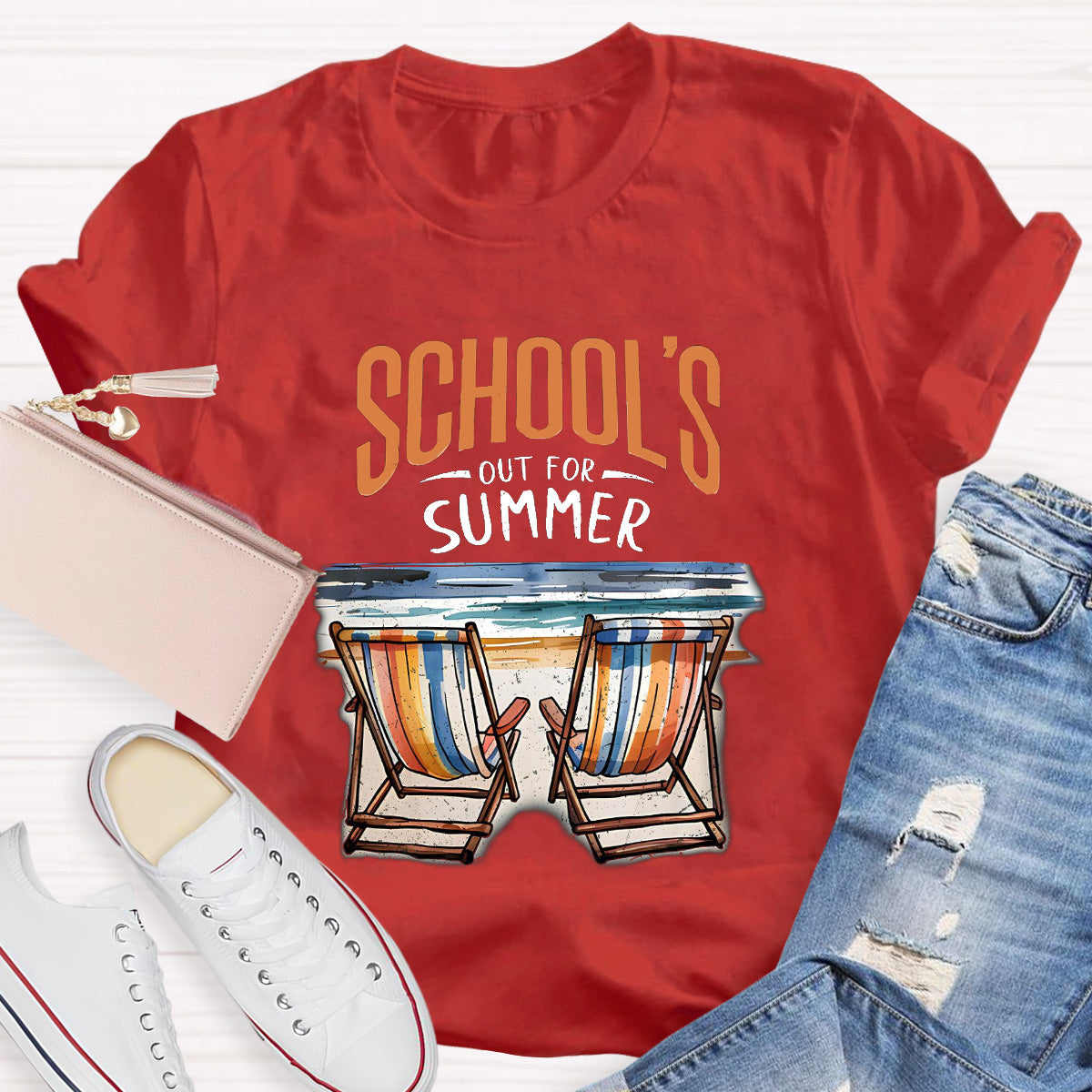 School's Out For Summer Teacher T-Shirt
