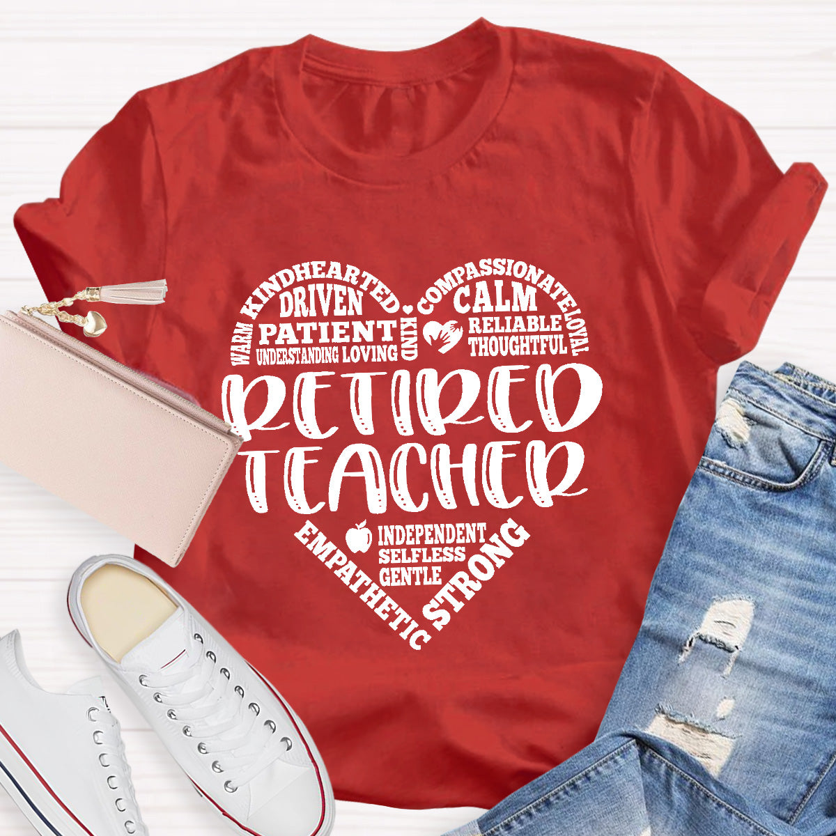 Retired Teacher Strong Teacher T-Shirt