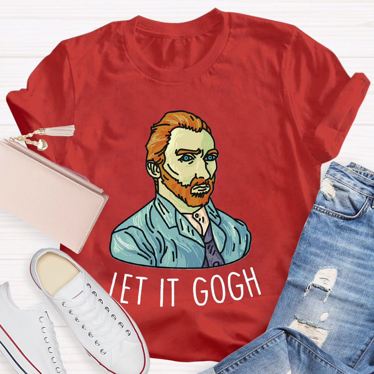 Let It Go Art Teacher T-Shirt