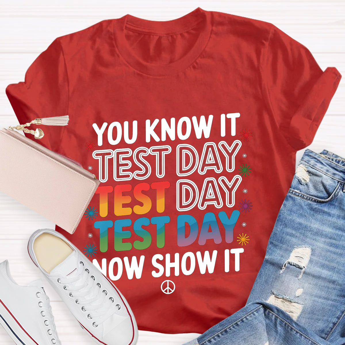You Know It Text Day Teacher T-Shirt