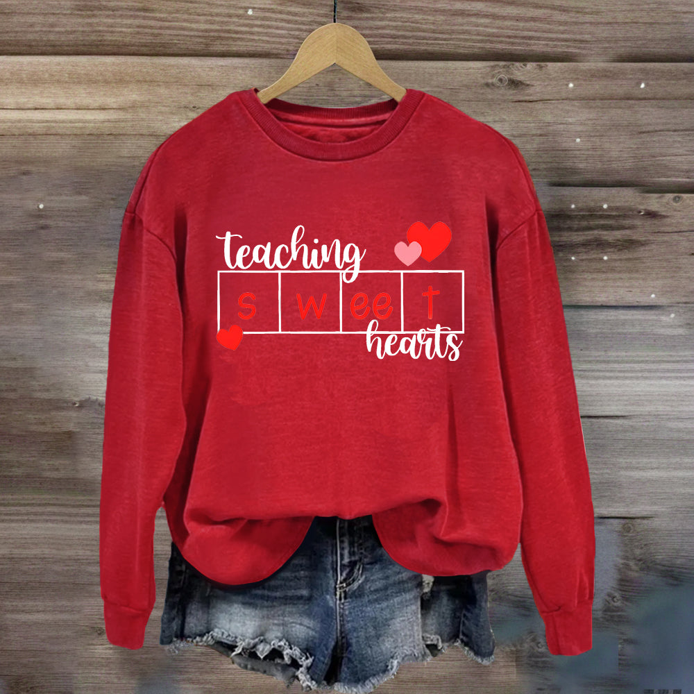 Teaching Sweet Hearts Sweatshirt